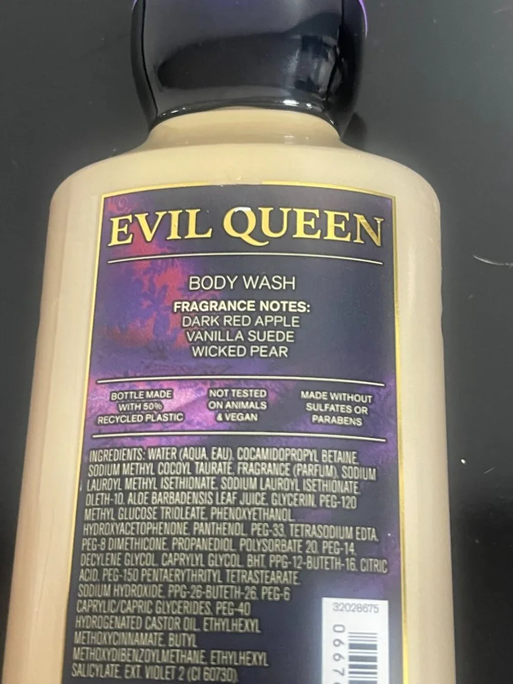 Bath & Body Works Disney Villains Evil Queen Body Wash 2025 Discontinued